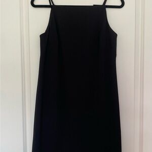 Maggy London Black Spaghetti Strap Slip Dress